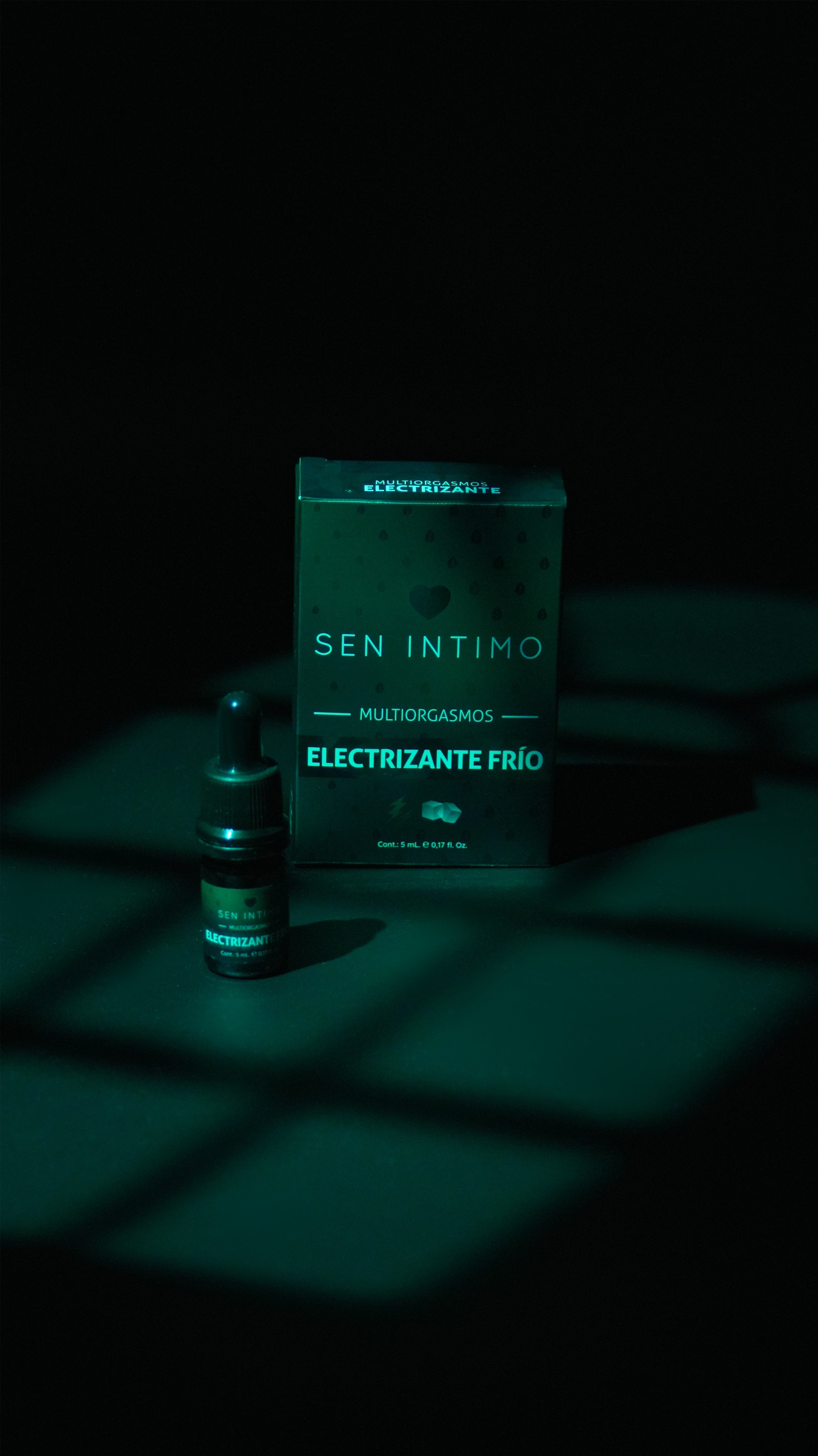 VIBRADOR LÍQUIDO MULTIORGASMOS ELECTRIZANTE FRÍO X 5 ML