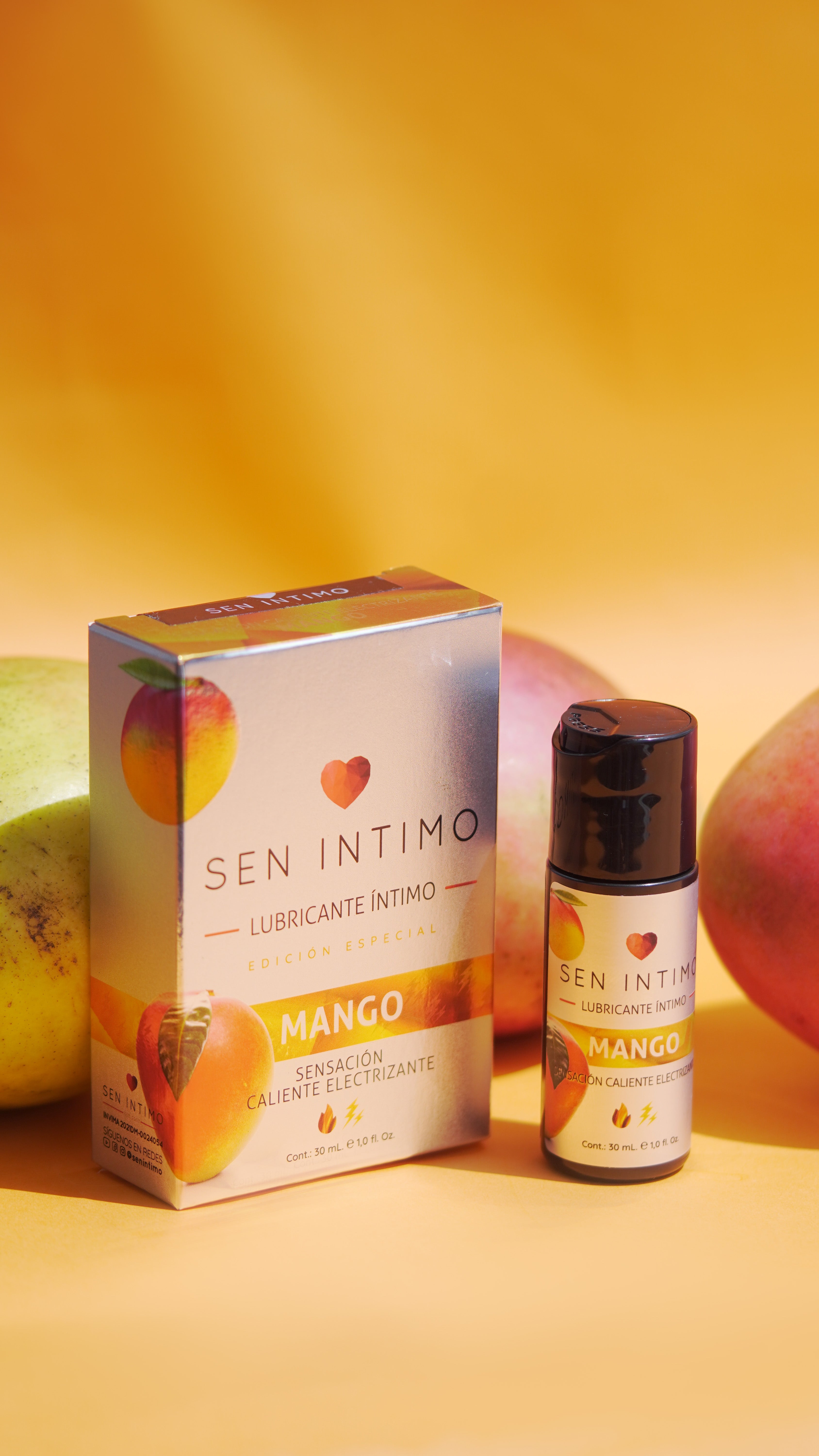 CALIENTE ELECTRIZANTE MANGO X30 ML