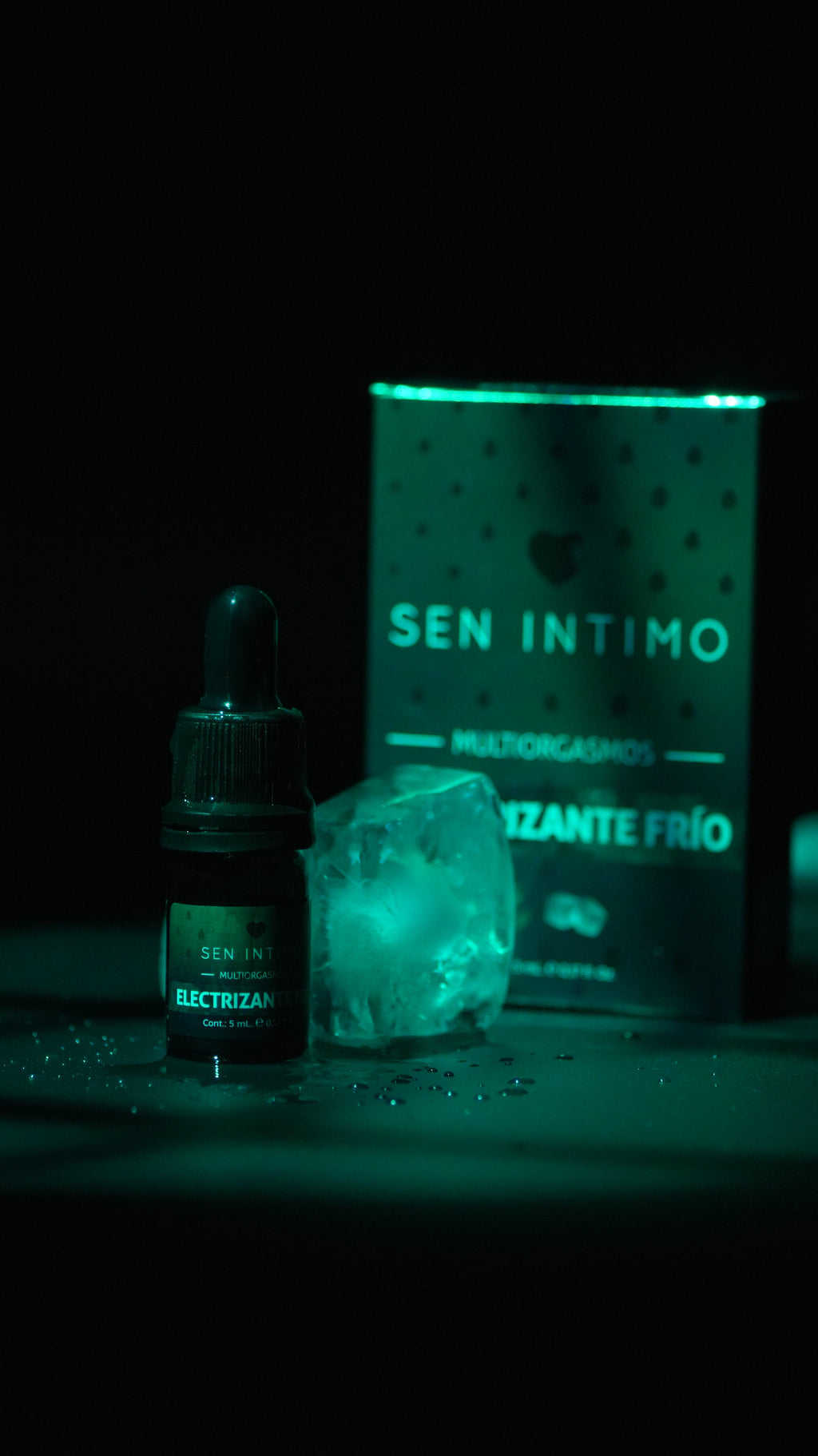 VIBRADOR LÍQUIDO MULTIORGASMOS ELECTRIZANTE FRÍO X 5 ML