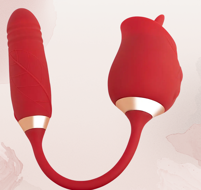 VIBRADOR CON BALA LOTUS ROJO
