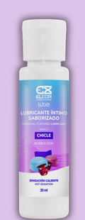 Lubricante intimo saborizado chicle