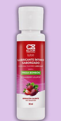 Lubricante intimo saborizado fresa bombon