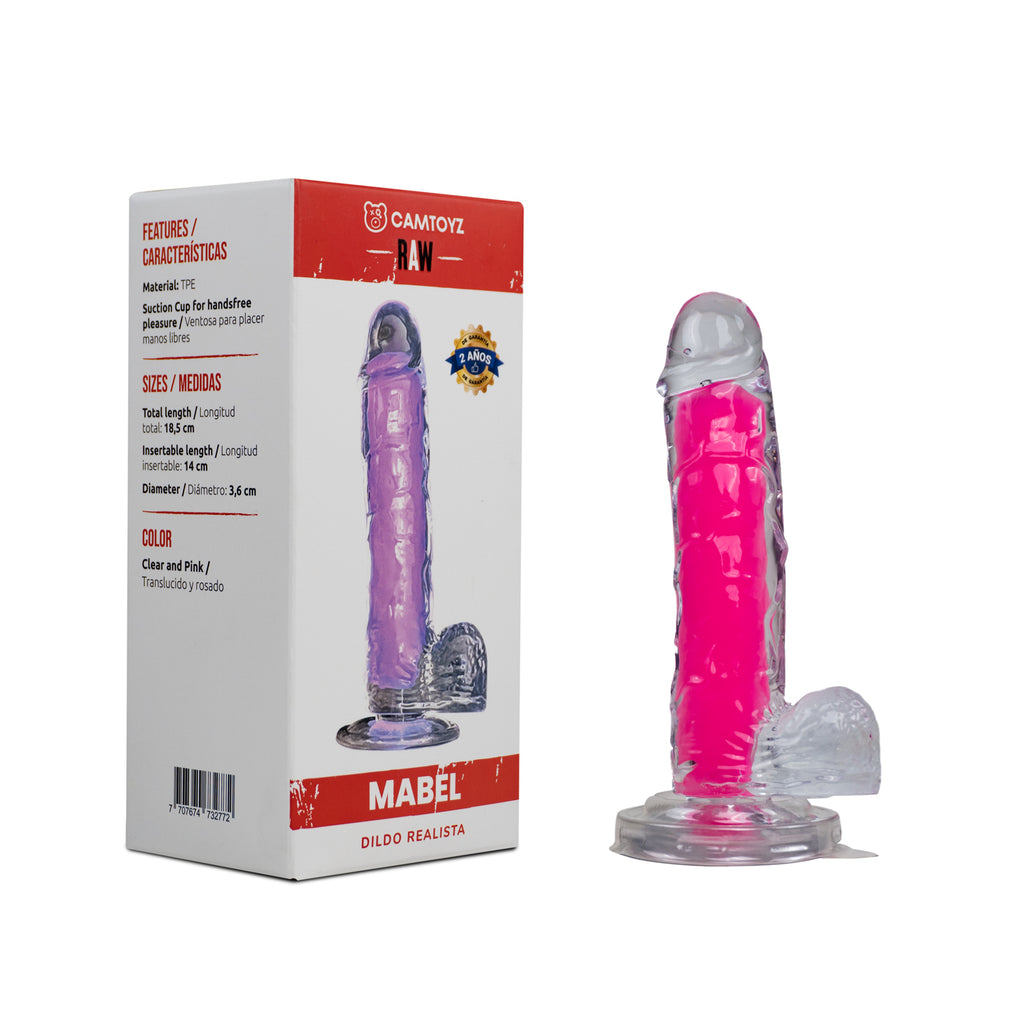 DILDO REALISTA MABEL ROSADO