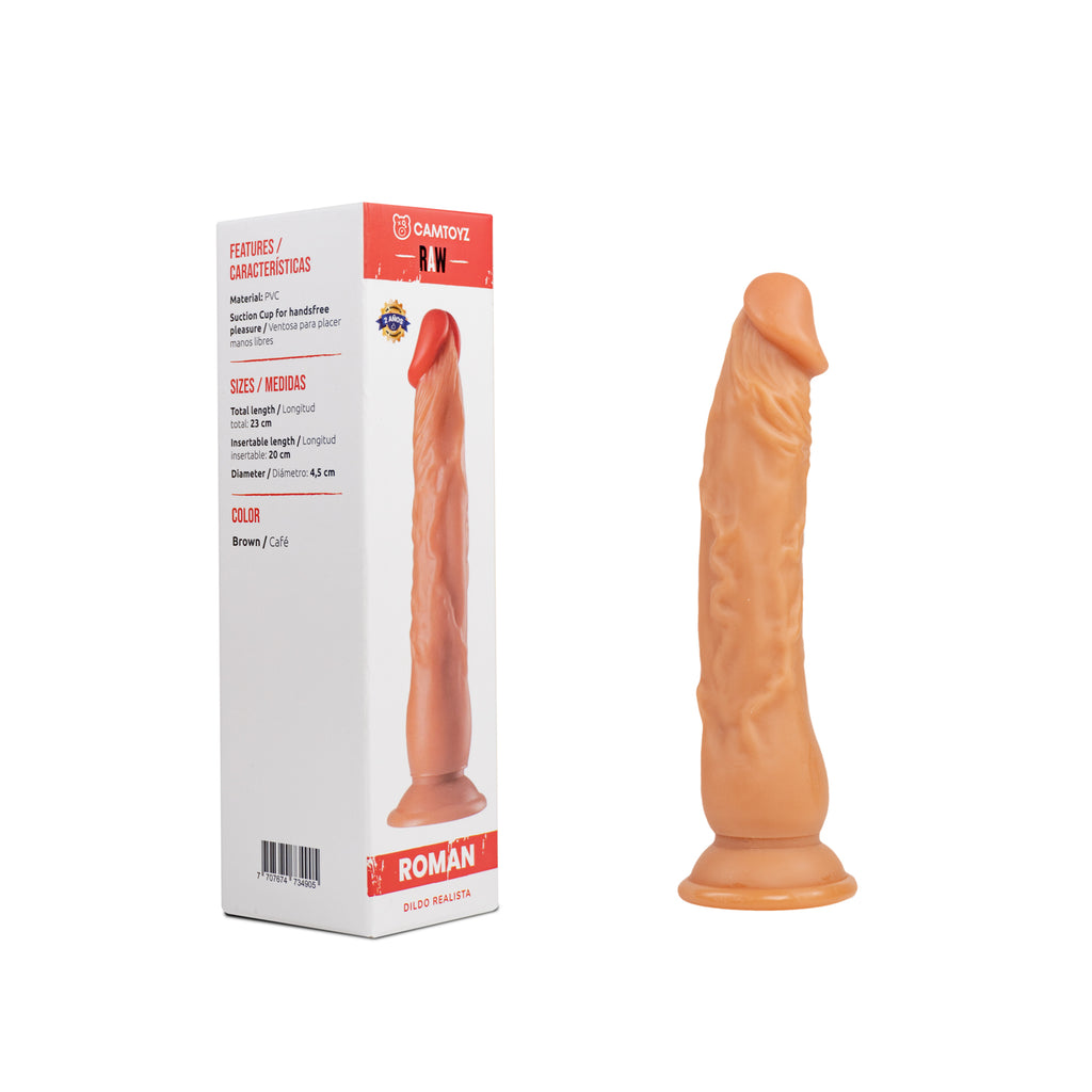 DILDO REALISTA ROMAN CAFE
