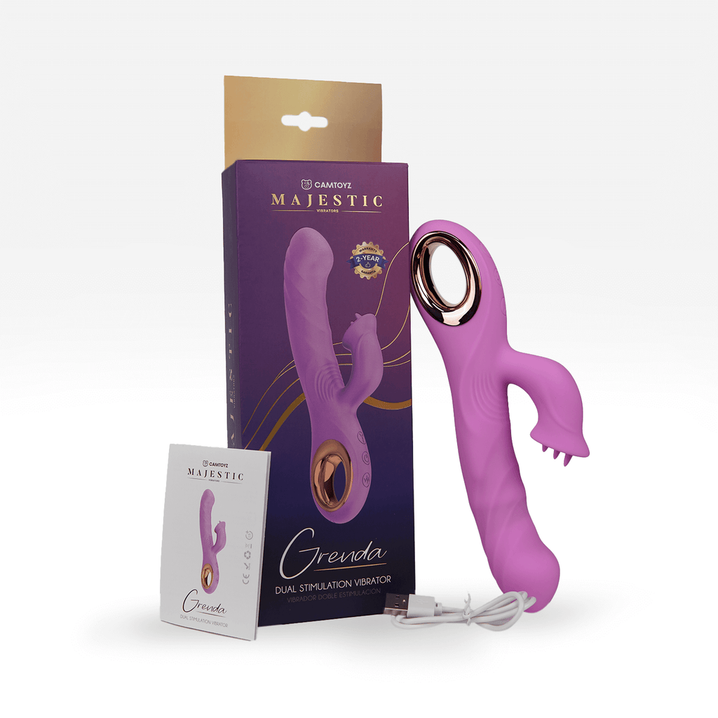 VIBRADOR DOBLE ESTIMULACION MAJESTIC GRENDA