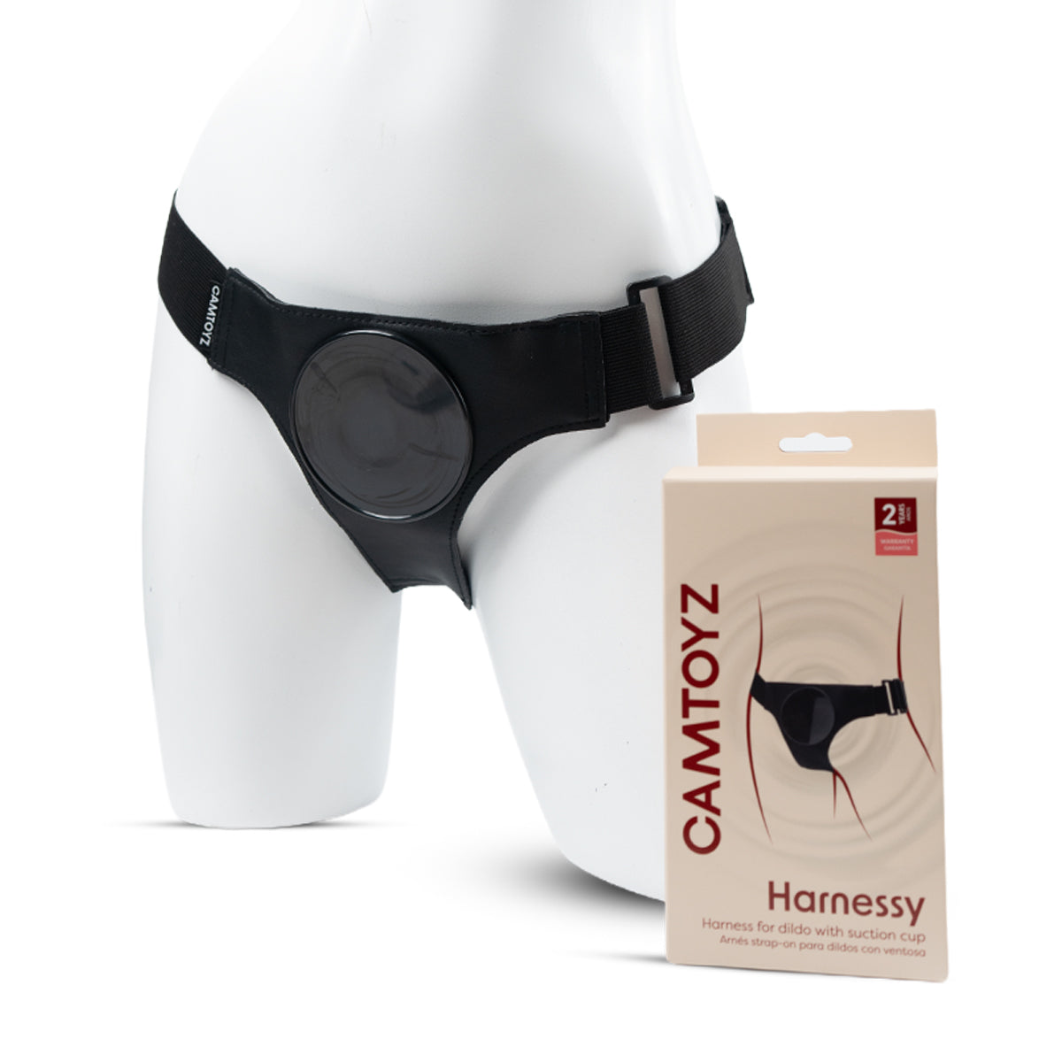 ARNES STRAP ON PARA DILDOS CON VENTOSA HARNESSY