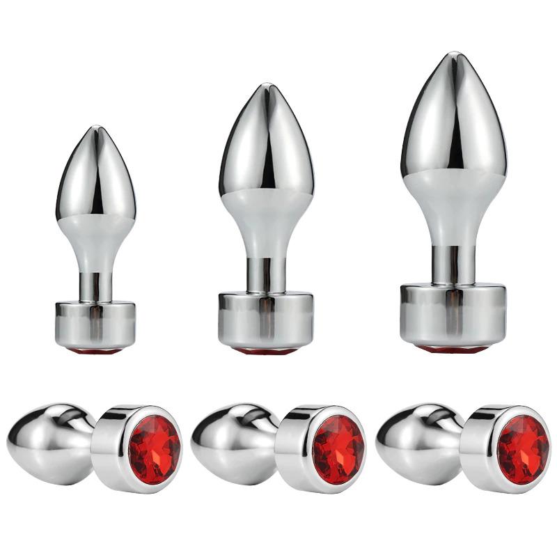 PLUG ANAL OPALO TRANSPARENTE L