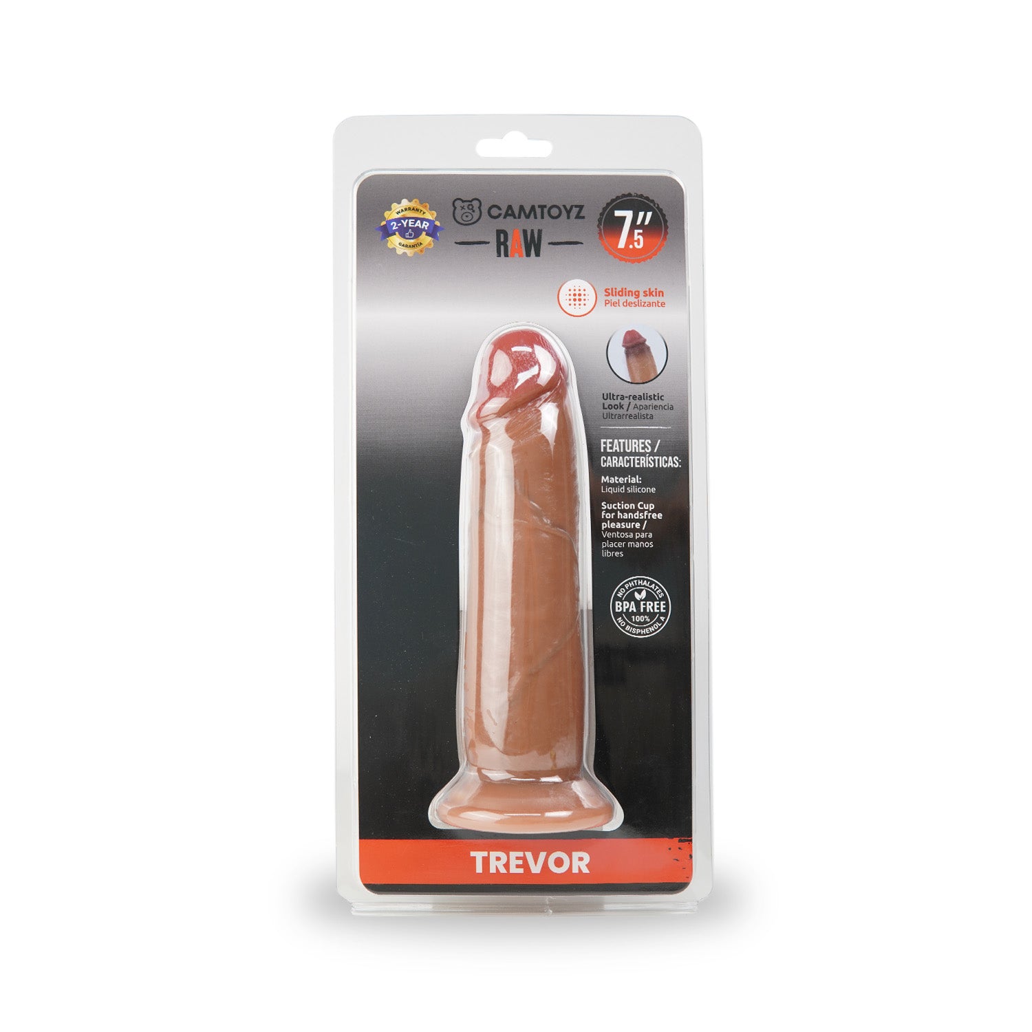DILDO ULTRAREALISTA TREVOR RAW