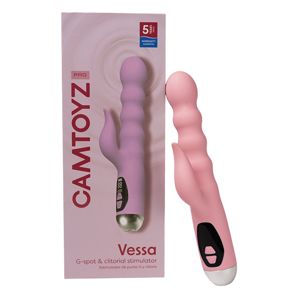 ESTIMULADOR DE PUNTO G Y CLITORIS VESSA