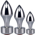 PLUG ANAL OPALO TRANSPARENTE L