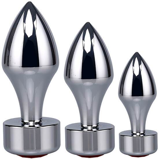 PLUG ANAL OPALO TRANSPARENTE L